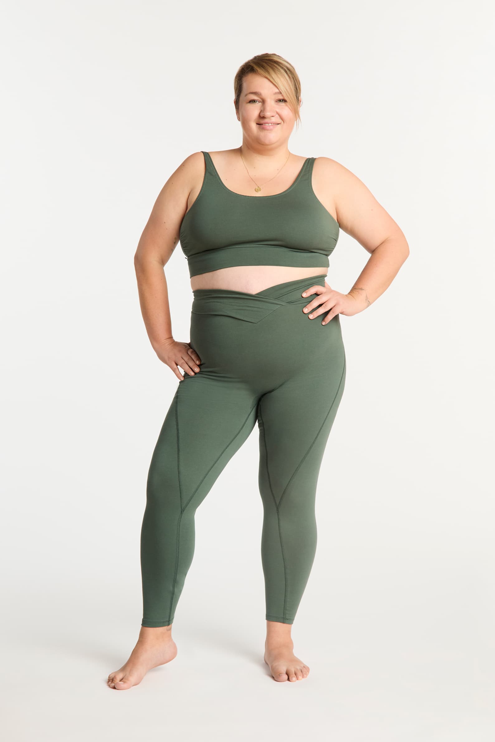 Legginsy v-shape sosna