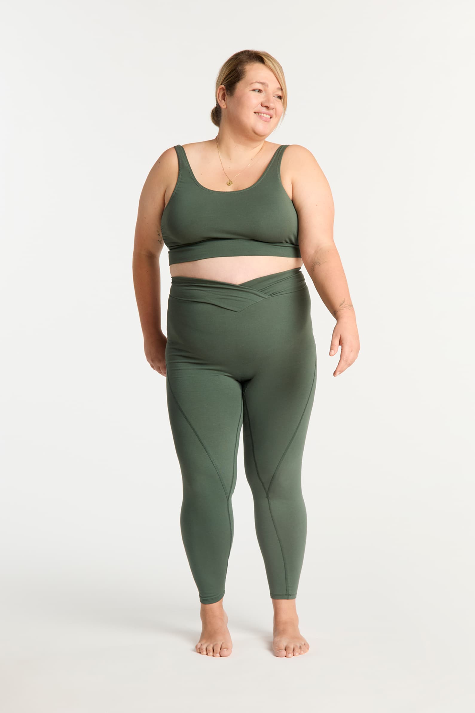 Legginsy v-shape sosna